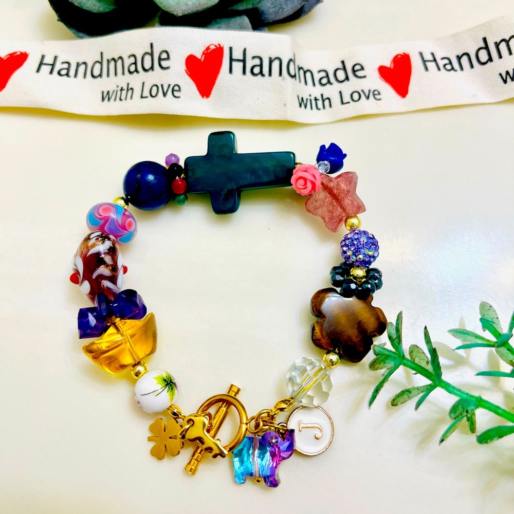 Personalized Handmade Charm Bracelet